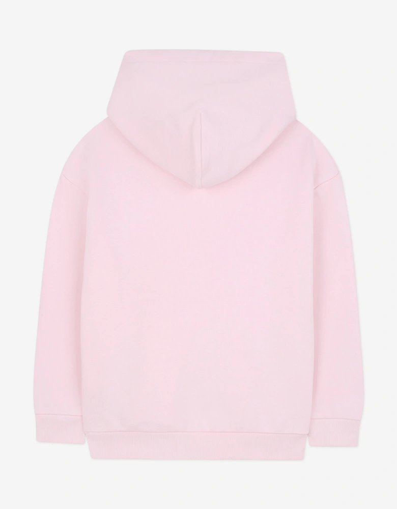 Girls Jewellery Print Hoodie in Pink