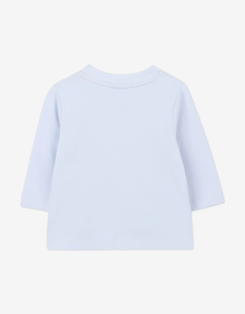 BOSS Baby Boys Dungarees and T-Shirt Set in Navy