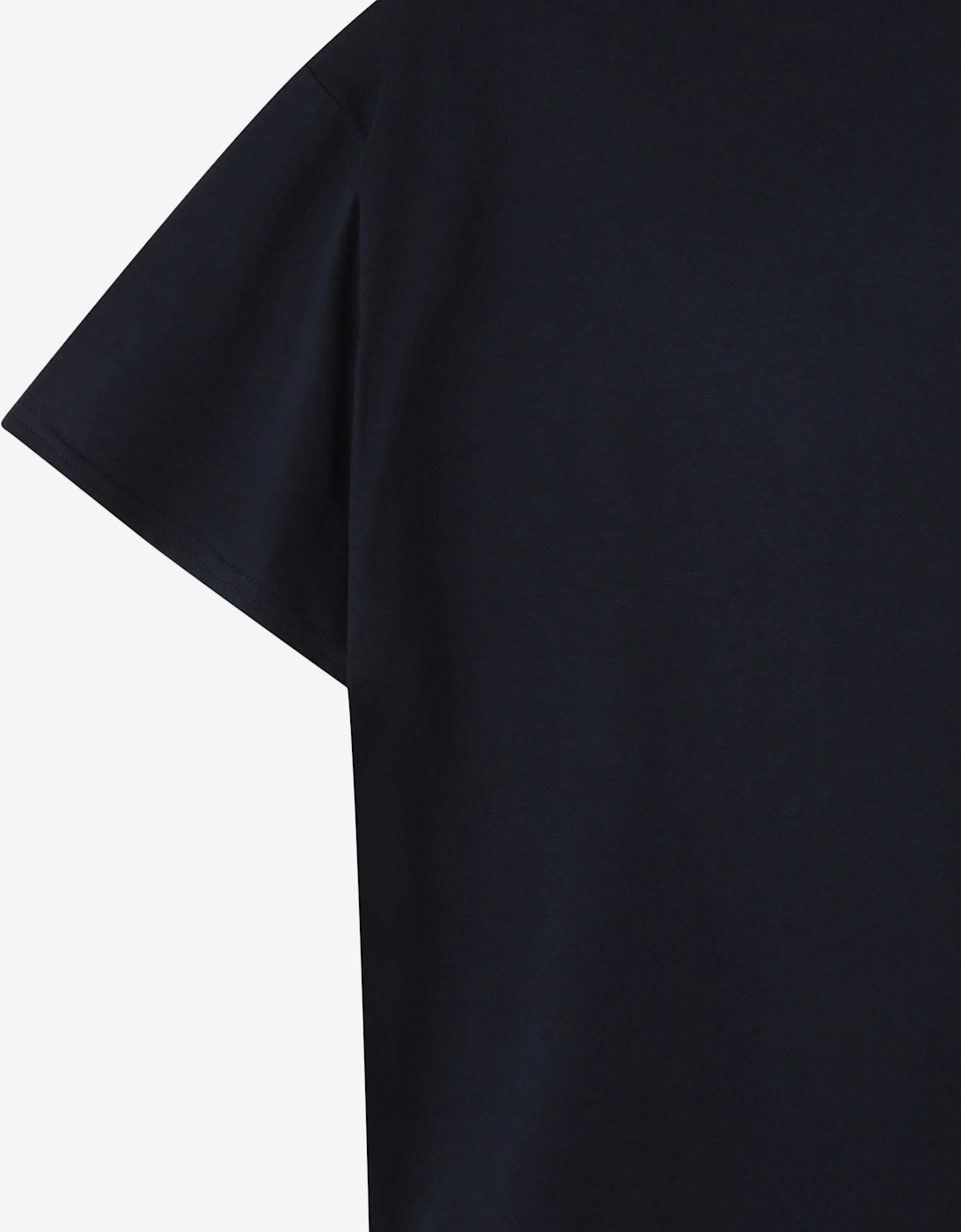 Boys Elephant Print T-Shirt in Navy