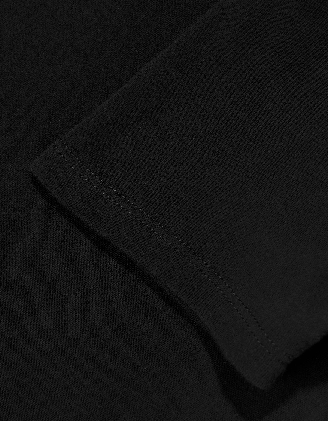 Kids Striped Logo T-Shirt in Black