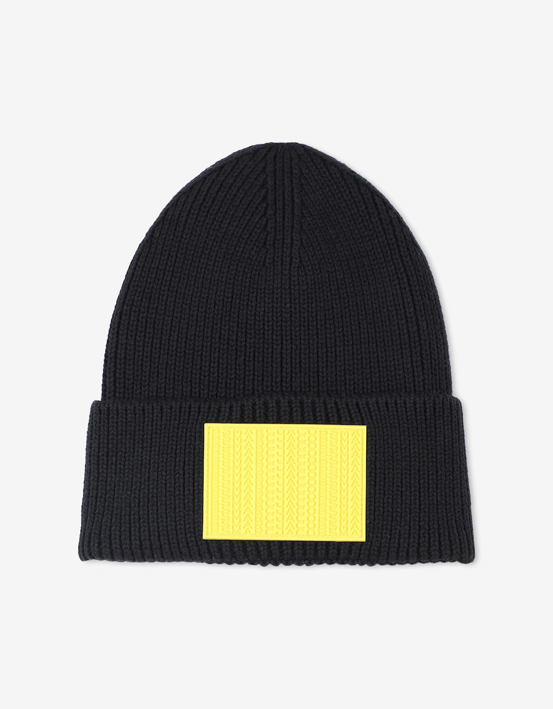 Boys Logo Knitted Beanie Hat in Black, 5 of 4
