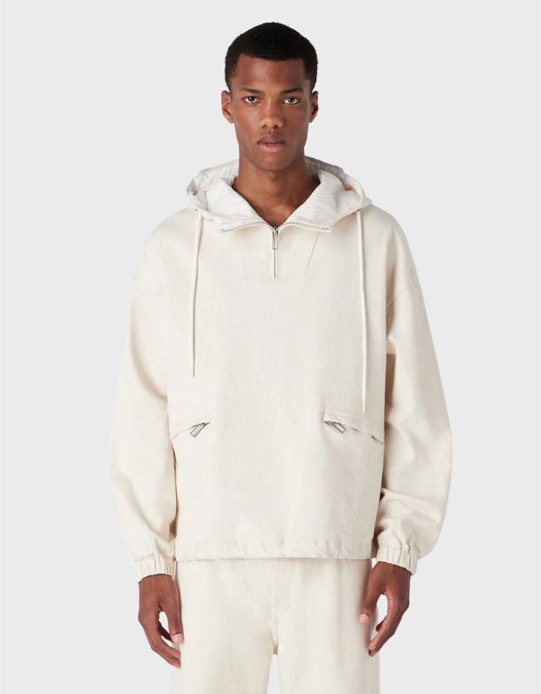 Quarter Z|ip Hooded Jacket