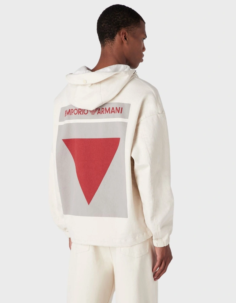 Quarter Z|ip Hooded Jacket