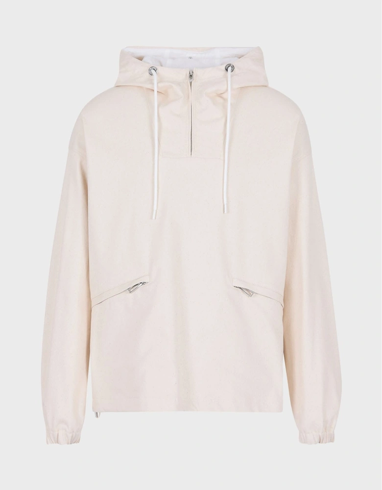 Quarter Z|ip Hooded Jacket