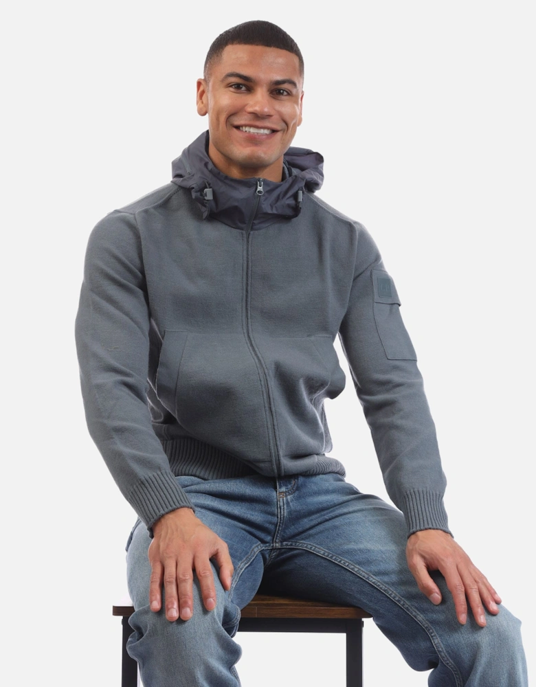Extrafine Merino Wool Full Zip Hoodie