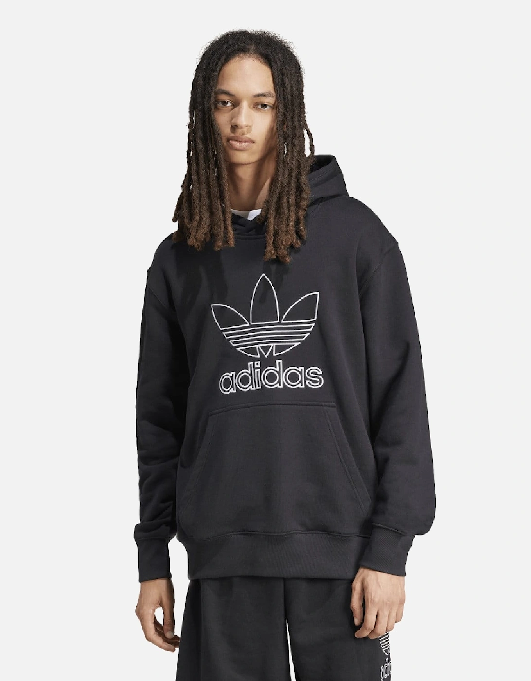 Adicolor Outline Trefoil Hoodie, 7 of 6