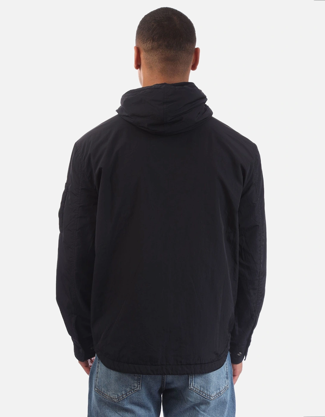 Chrome-R Hooded Zipped Overshirt