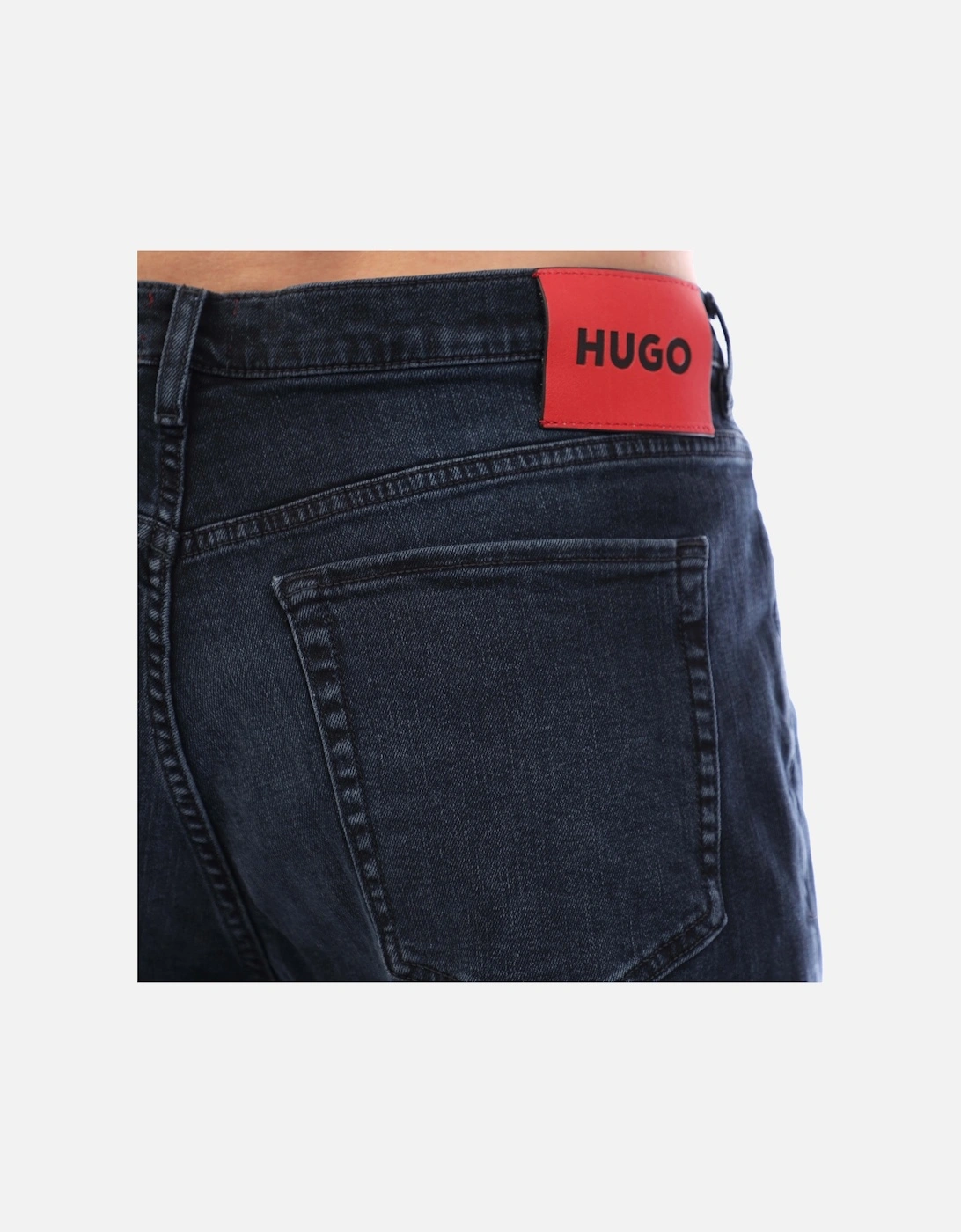 634 Tapered-Fit Jeans - Hugo 634 Tapered-Fit Jeans
