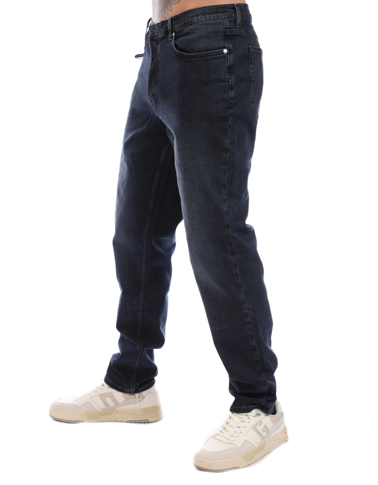634 Tapered-Fit Jeans - Hugo 634 Tapered-Fit Jeans