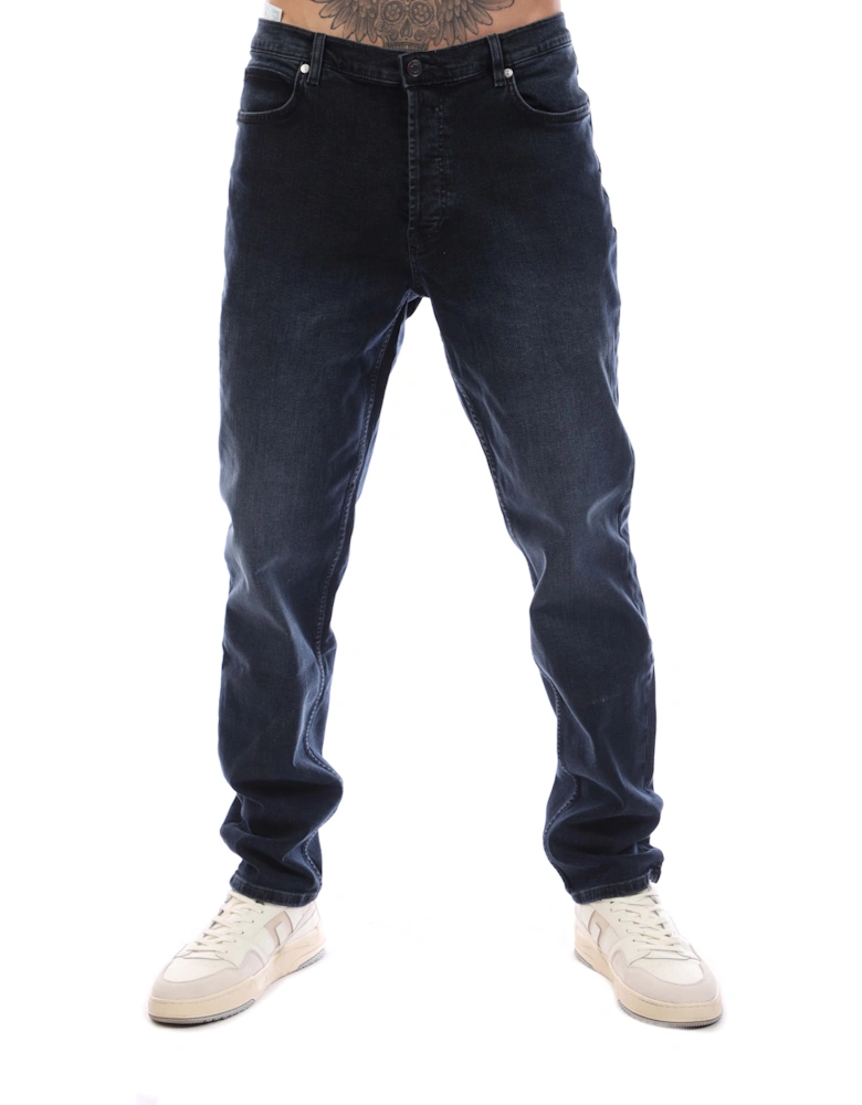 634 Tapered-Fit Jeans - Hugo 634 Tapered-Fit Jeans
