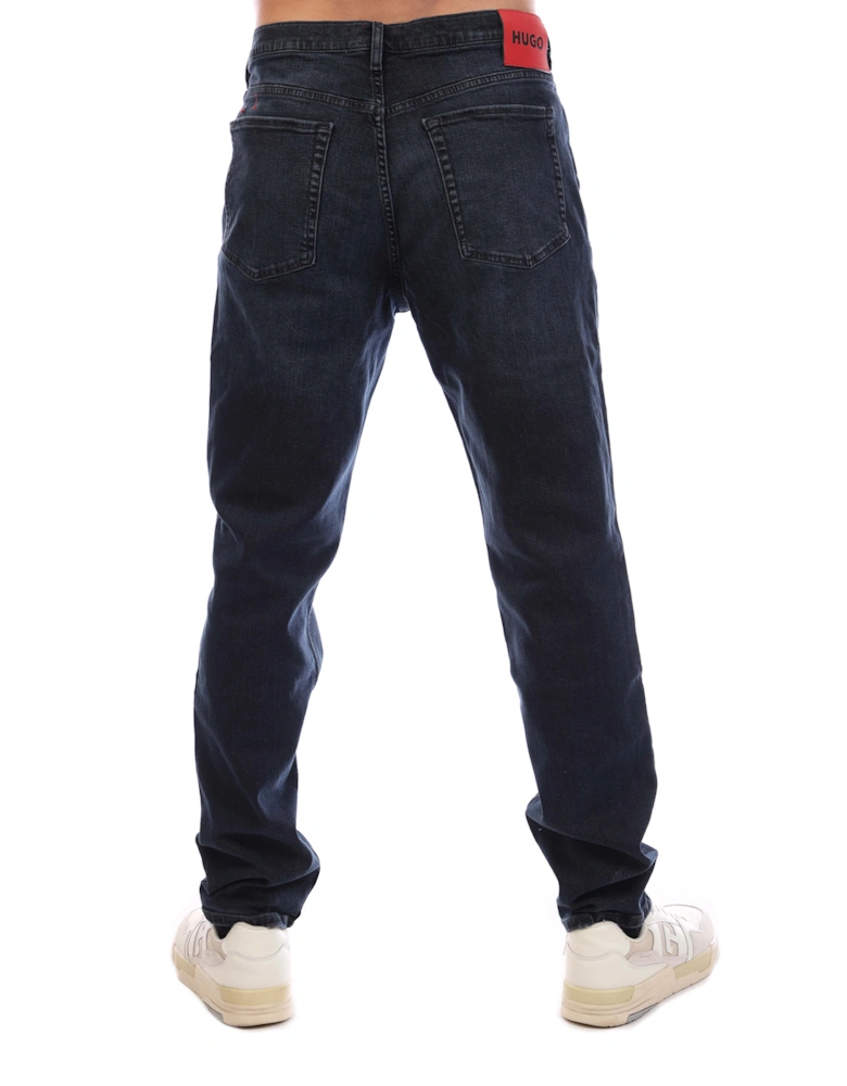 634 Tapered-Fit Jeans - Hugo 634 Tapered-Fit Jeans