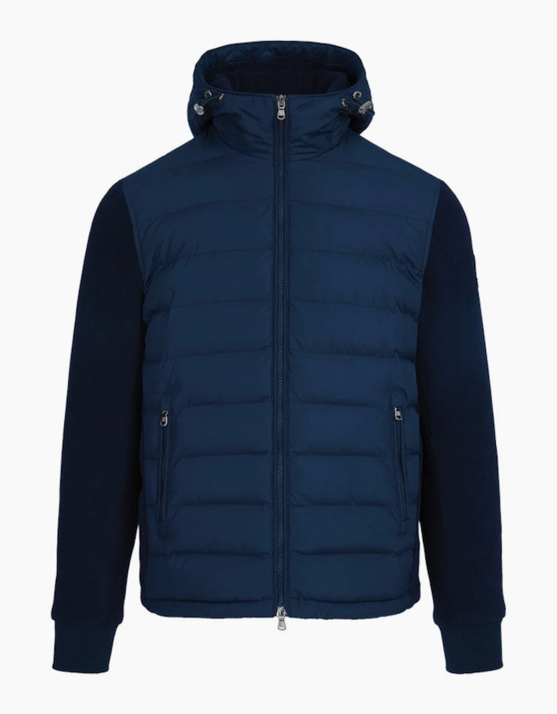 Men's Sandbanks Outlander Hybrid Puffer Jacket Navy - Size: 42/Regular