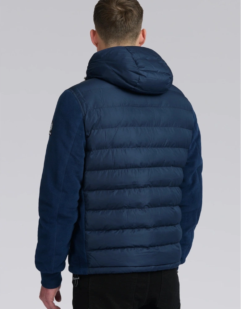 Outlander Hybrid Puffer Jacket Navy