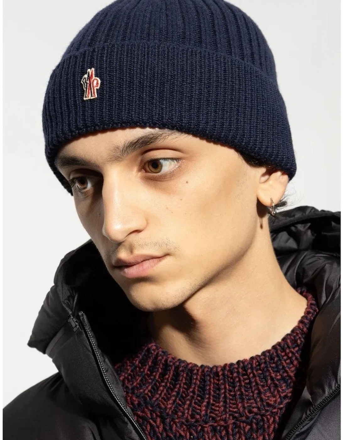 Classic Wool Logo Hat Navy