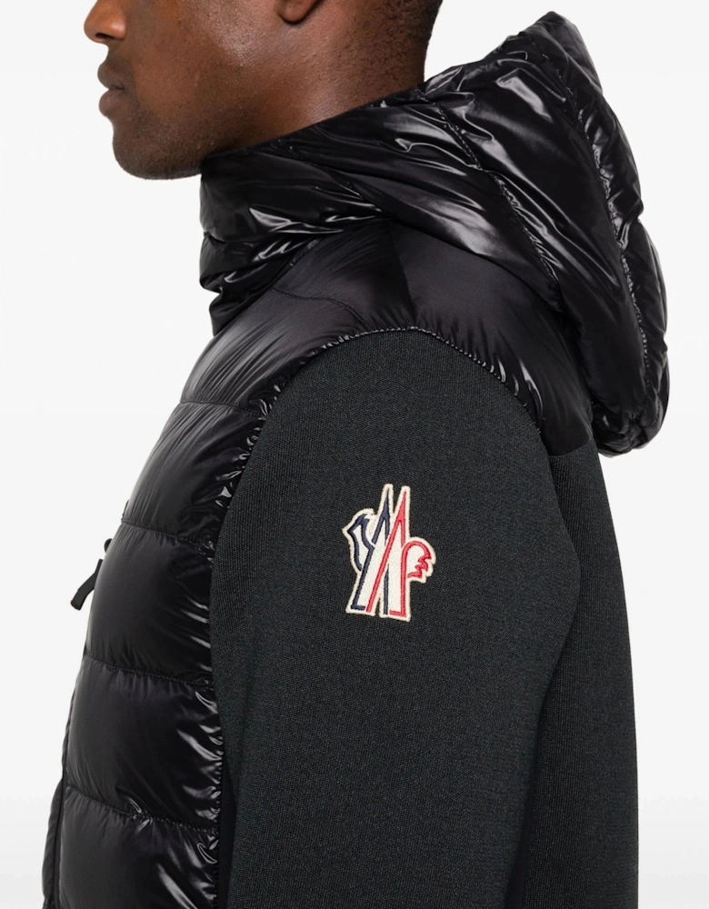 Hybrid Hooded Jacket Black