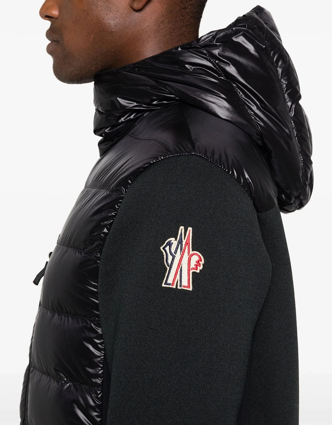 Hybrid Hooded Jacket Black