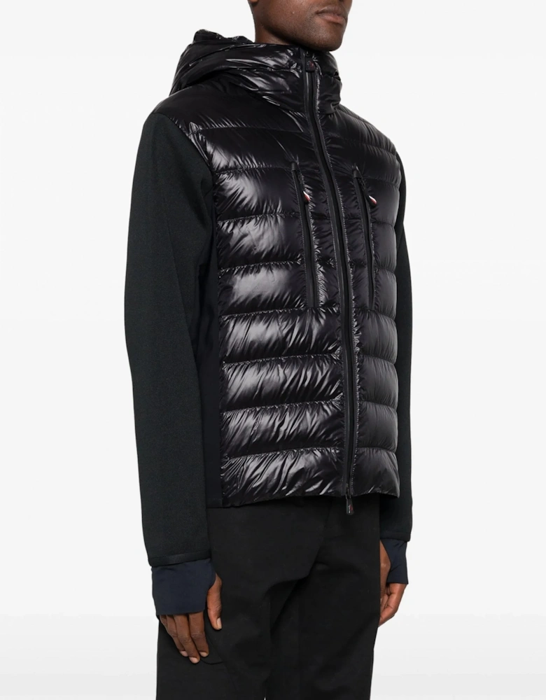 Hybrid Hooded Jacket Black