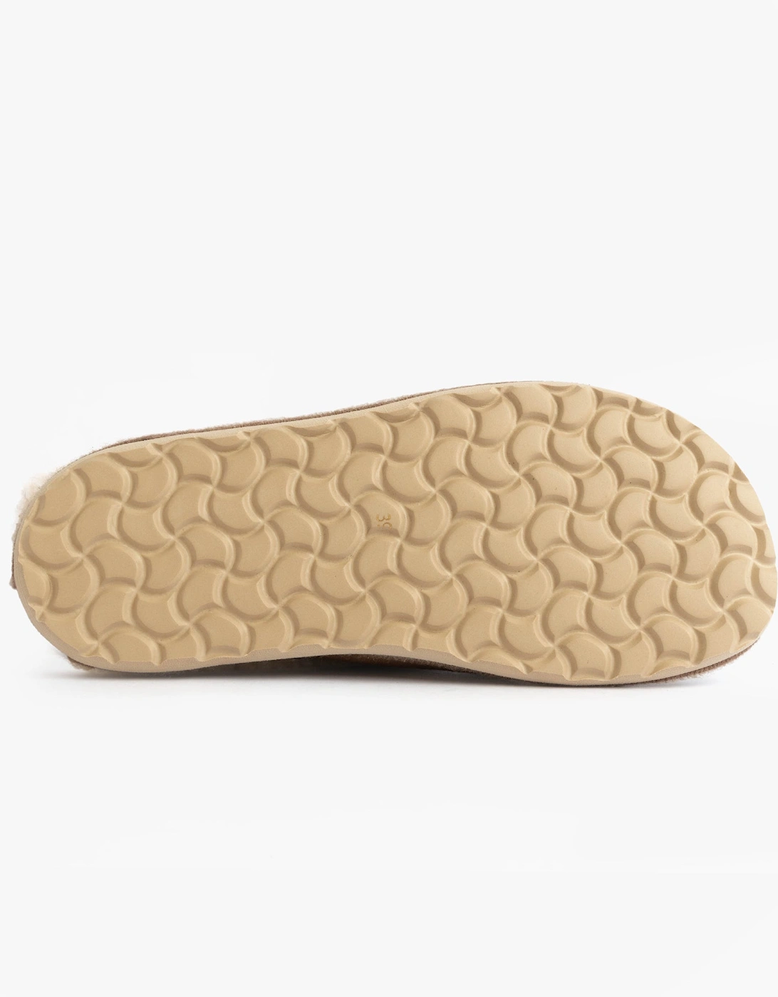 2087 Womens Suede Mule Slippers Piedra