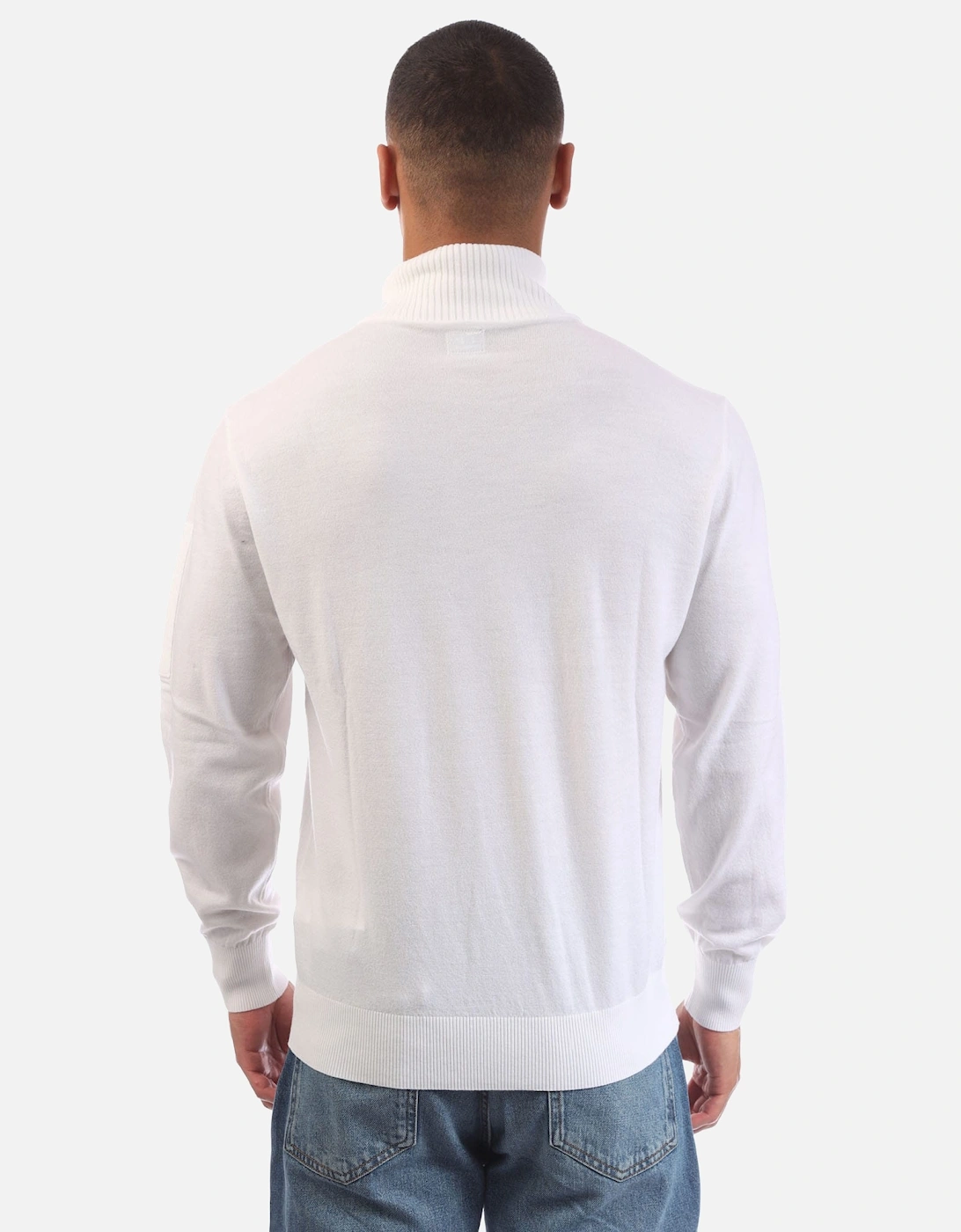 Extrafine Merino Wool Half-Zip Sweater