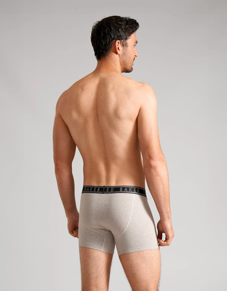 3-Pack Cotton Boxer Briefs Mens Boxer Briefs Heather Grey/Kinsel Red/Black