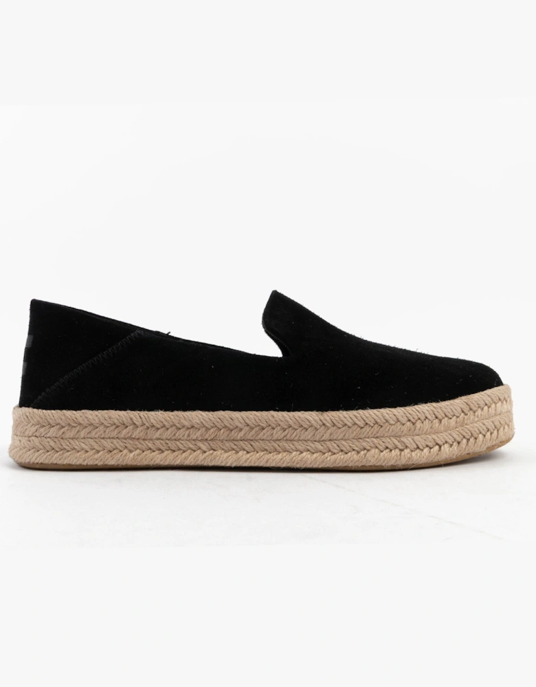 CAROLINA Womens Espadrille Black