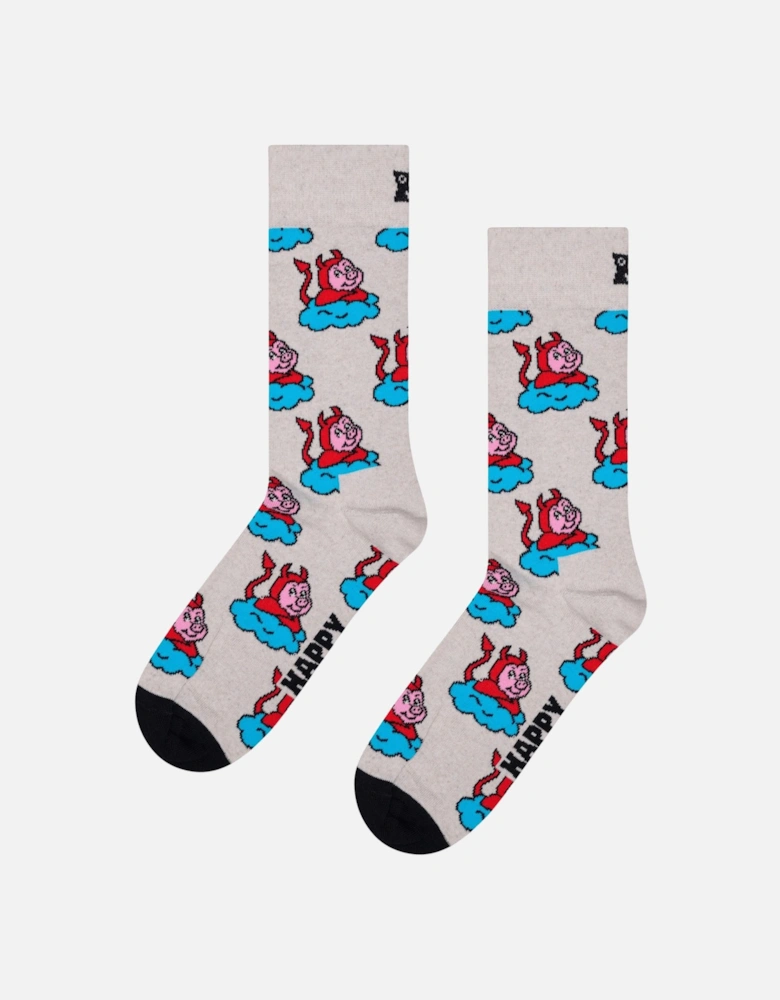 Bad Pig Socks, Grey