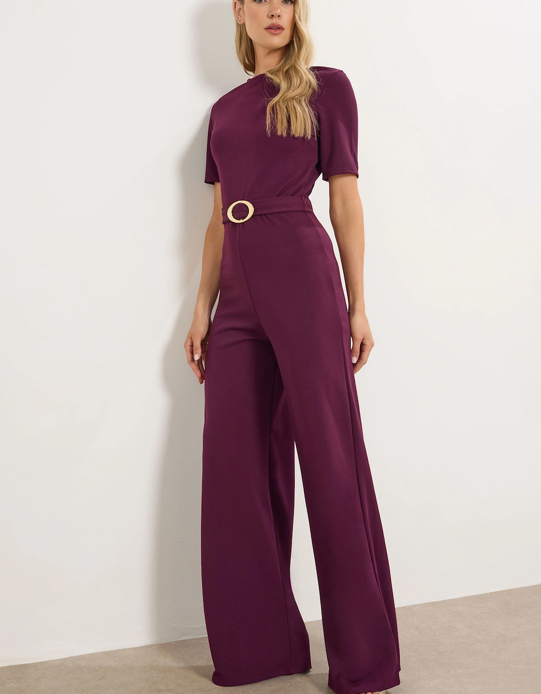 Tall Belted Jumpsuit, 2 of 1