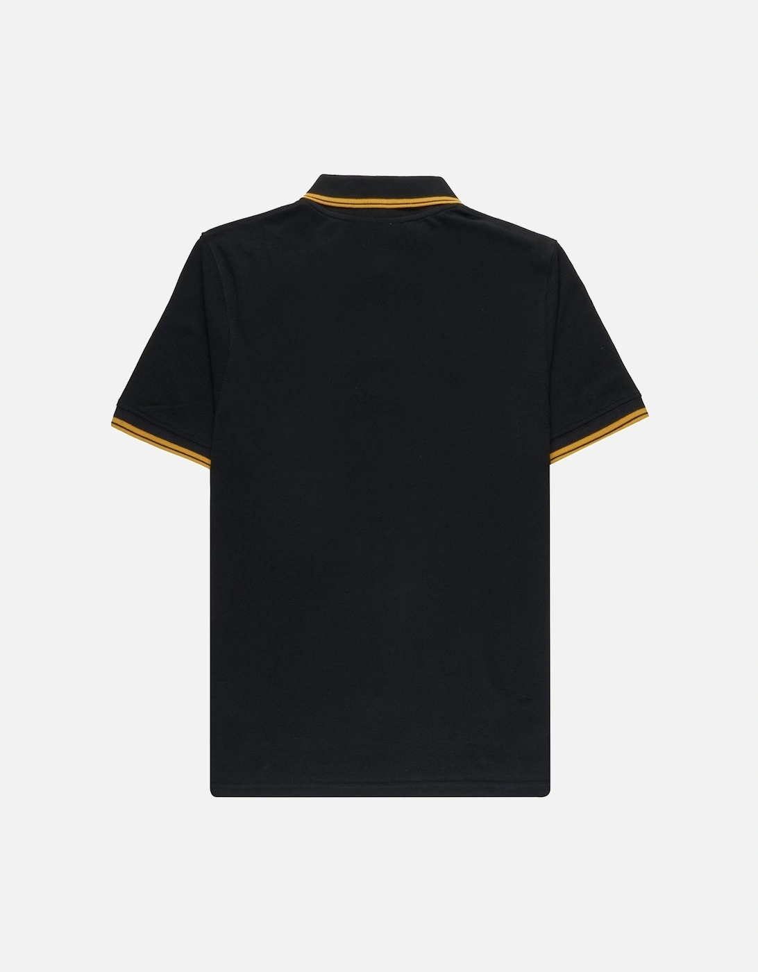 020 Twin Tipped Polo Shirt Black/Old Gold