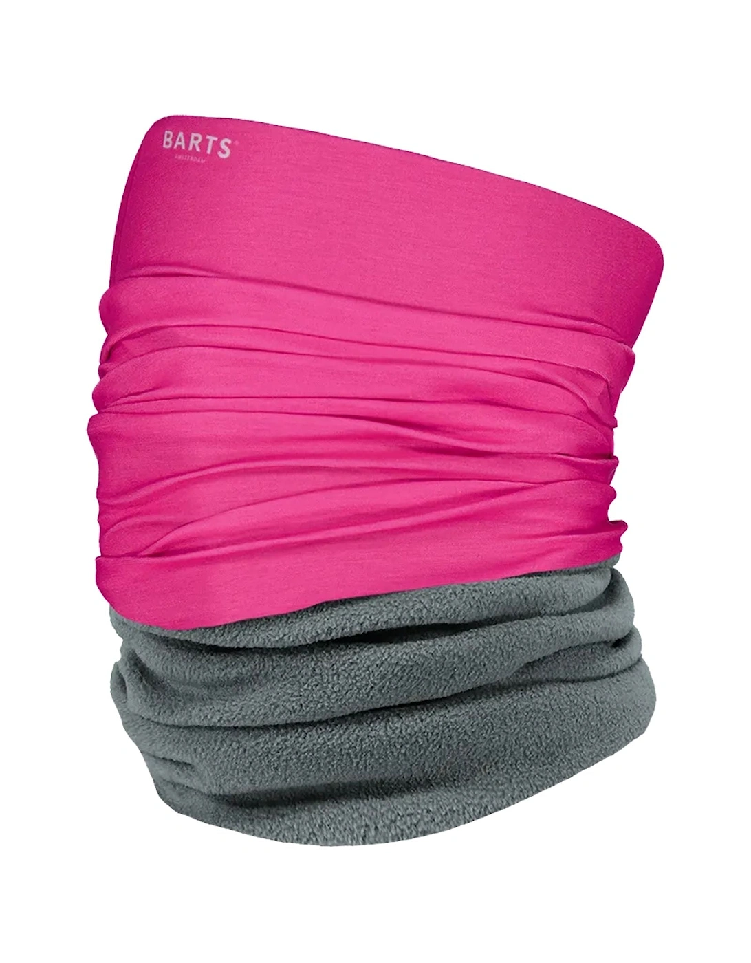 Barts Men's Barts Unisex Multicol Polar Fleece Warm Winter Neck Gaiters - Pink