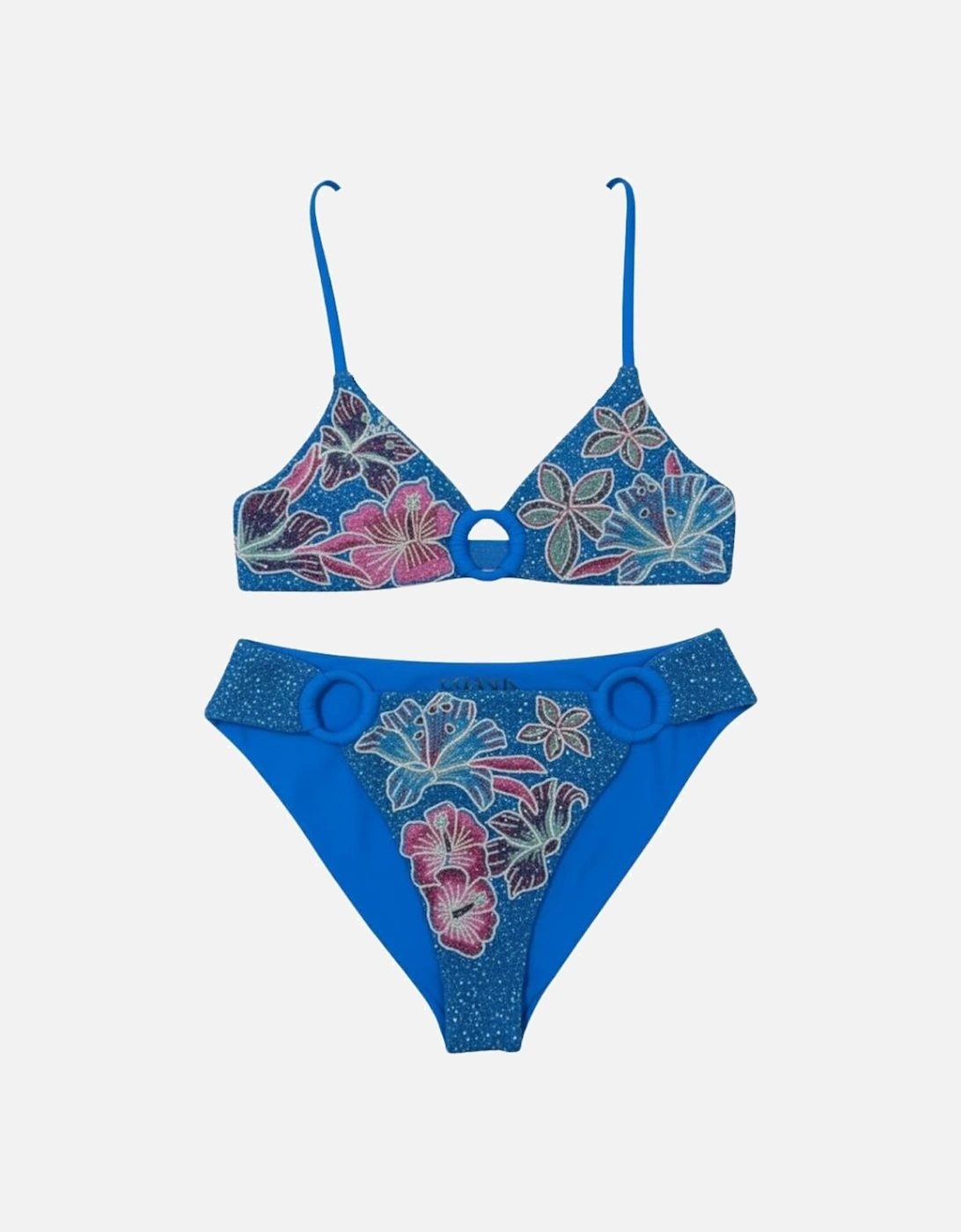 Blue blossom Bikini Bottom