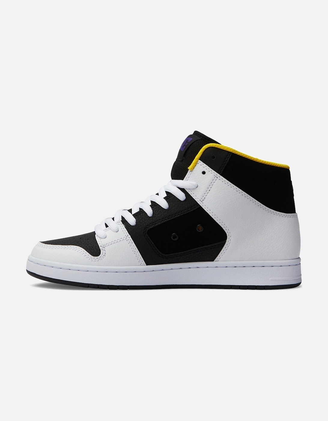 Mens Manteca 4 HI High Top Trainers - White/Grey/Orange - 7.5 UK