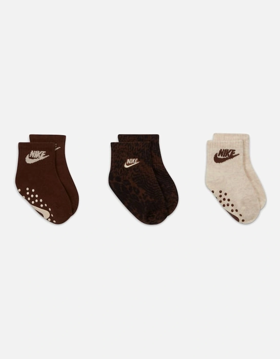 Infant Side Grip Socks 3 Pair