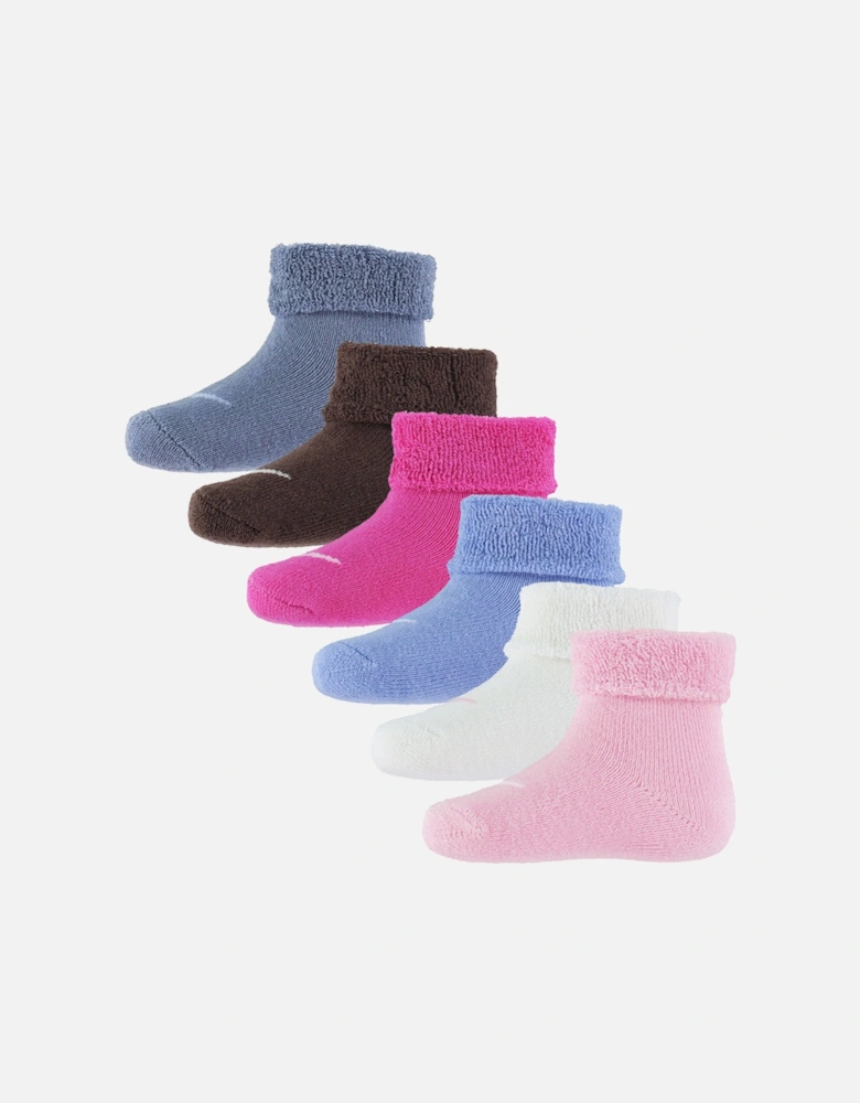 Infant/Toddler Socks Multicolour 6 Pack
