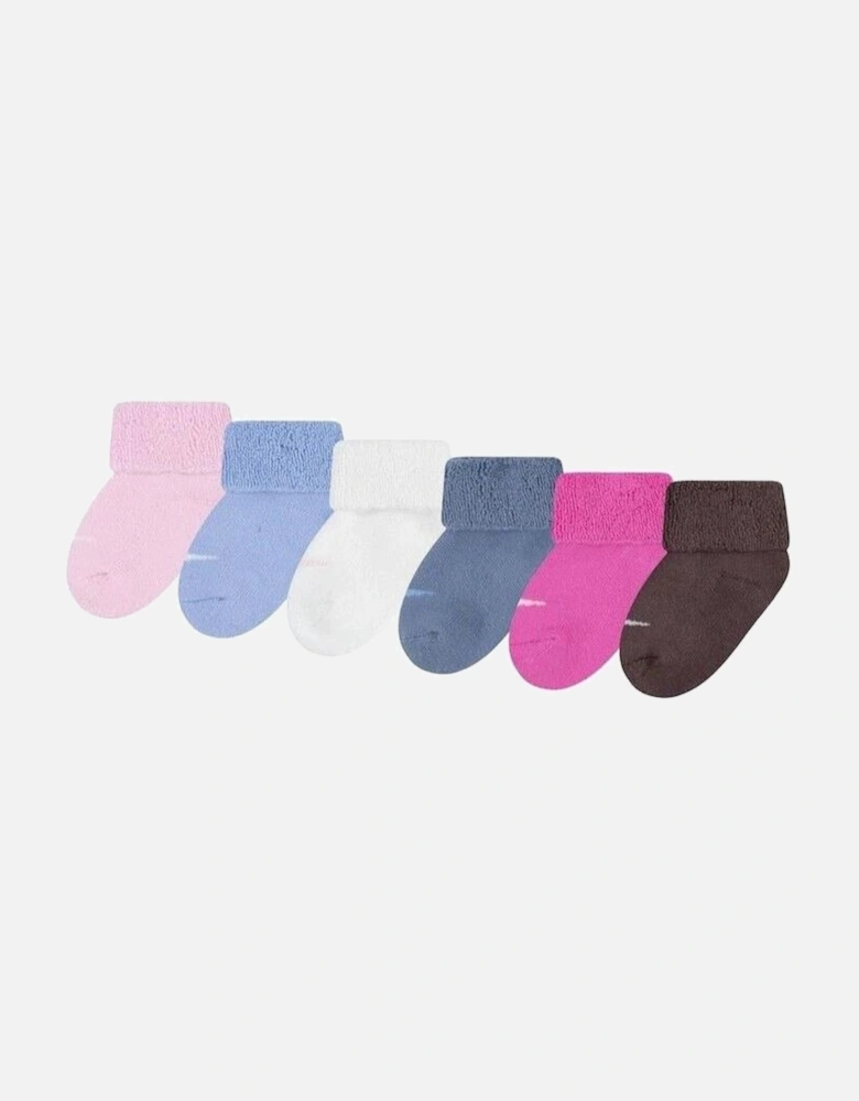 Infant/Toddler Socks Multicolour 6 Pack