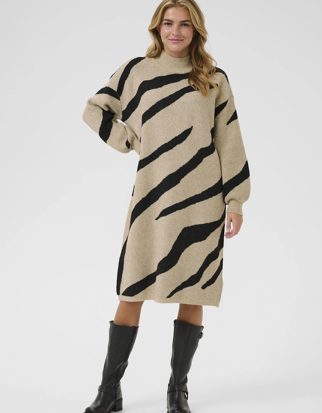 KAwilma Long Sleeve Knit Dress, 2 of 1