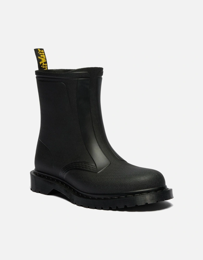 Dr. Martens 1460 Rain Pull On Black Boots