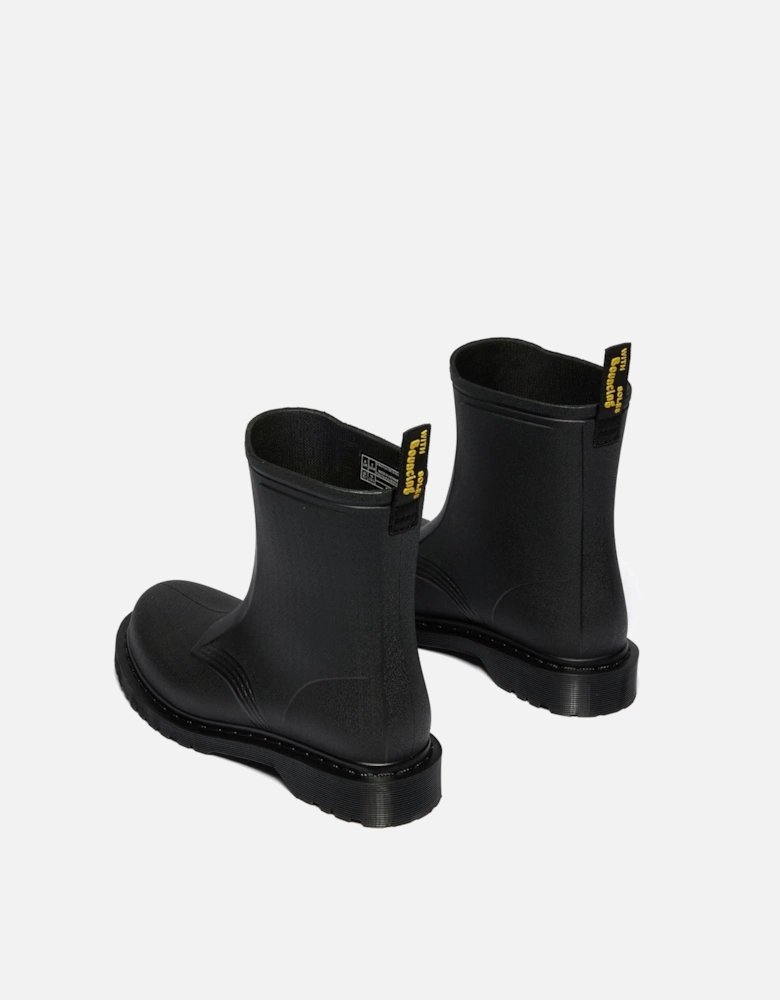 Dr. Martens 1460 Rain Pull On Black Boots