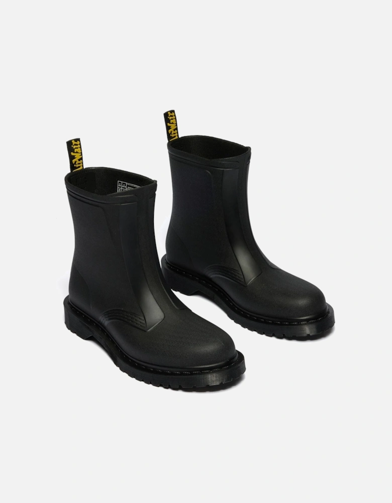 Dr. Martens 1460 Rain Pull On Black Boots