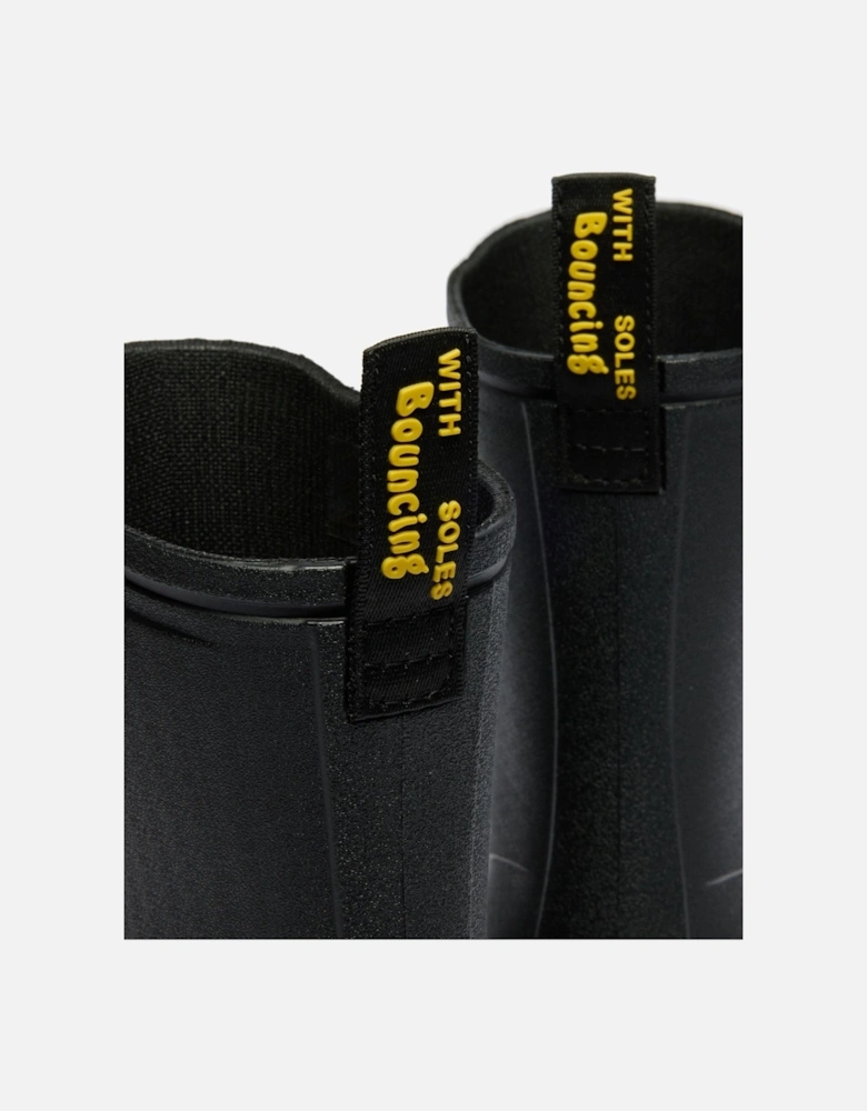 Dr. Martens 1460 Rain Pull On Black Boots