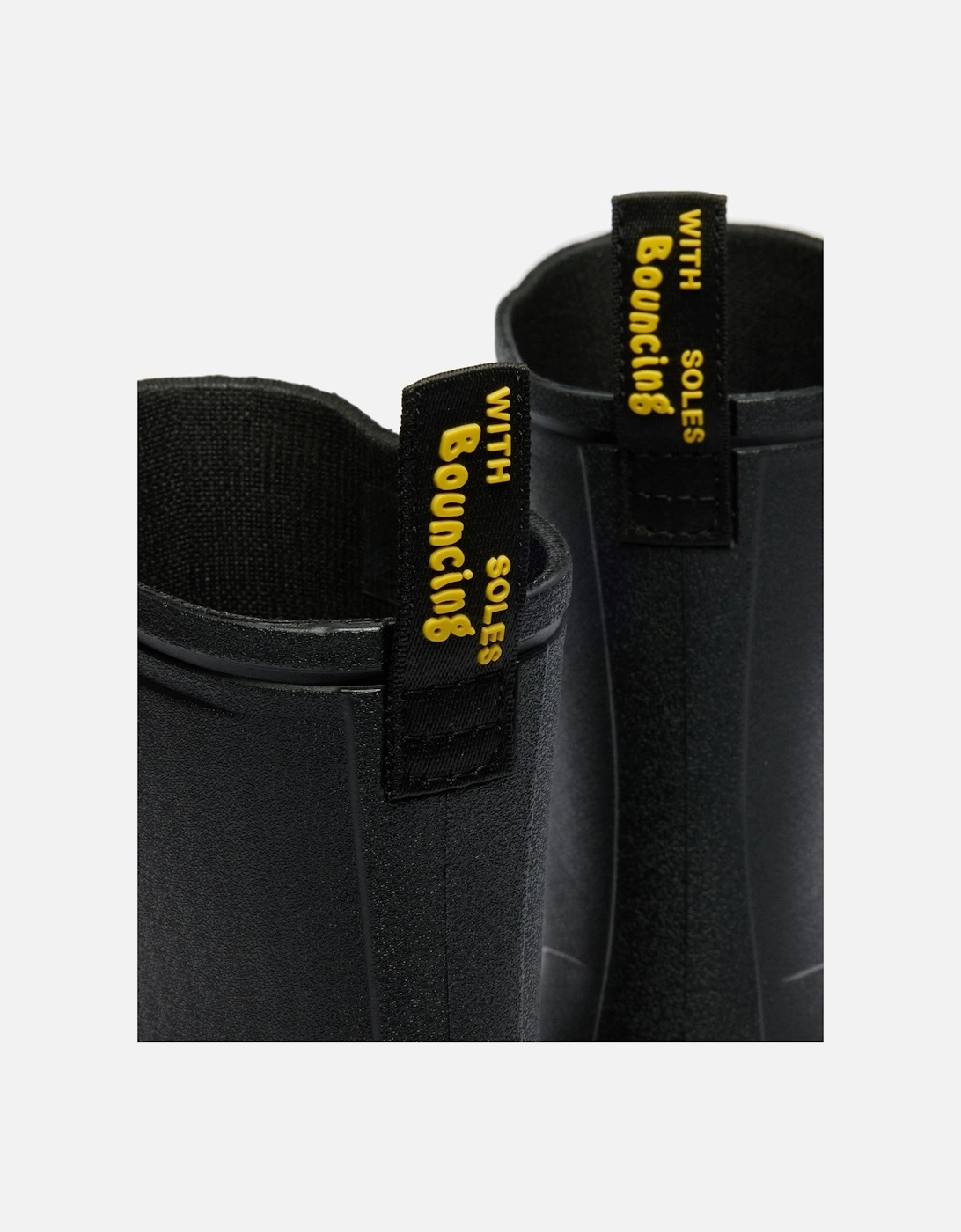 Dr. Martens 1460 Rain Pull On Black Boots