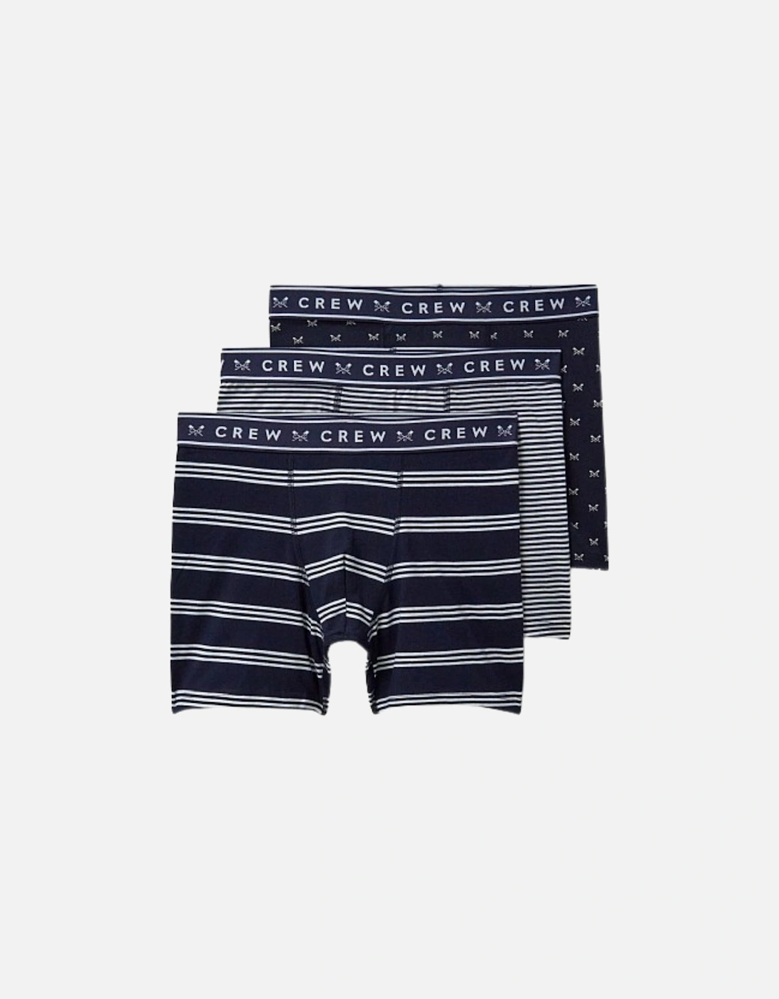 Mens 3 Pack Jersey Boxer Shorts, 2 of 1