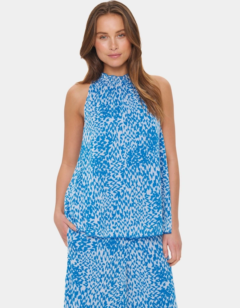 KesiaSZ Halter Neck Blouse