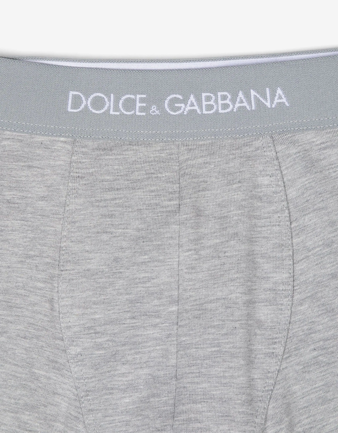 Boys 2 Pack Boxer Shorts Set in Grey