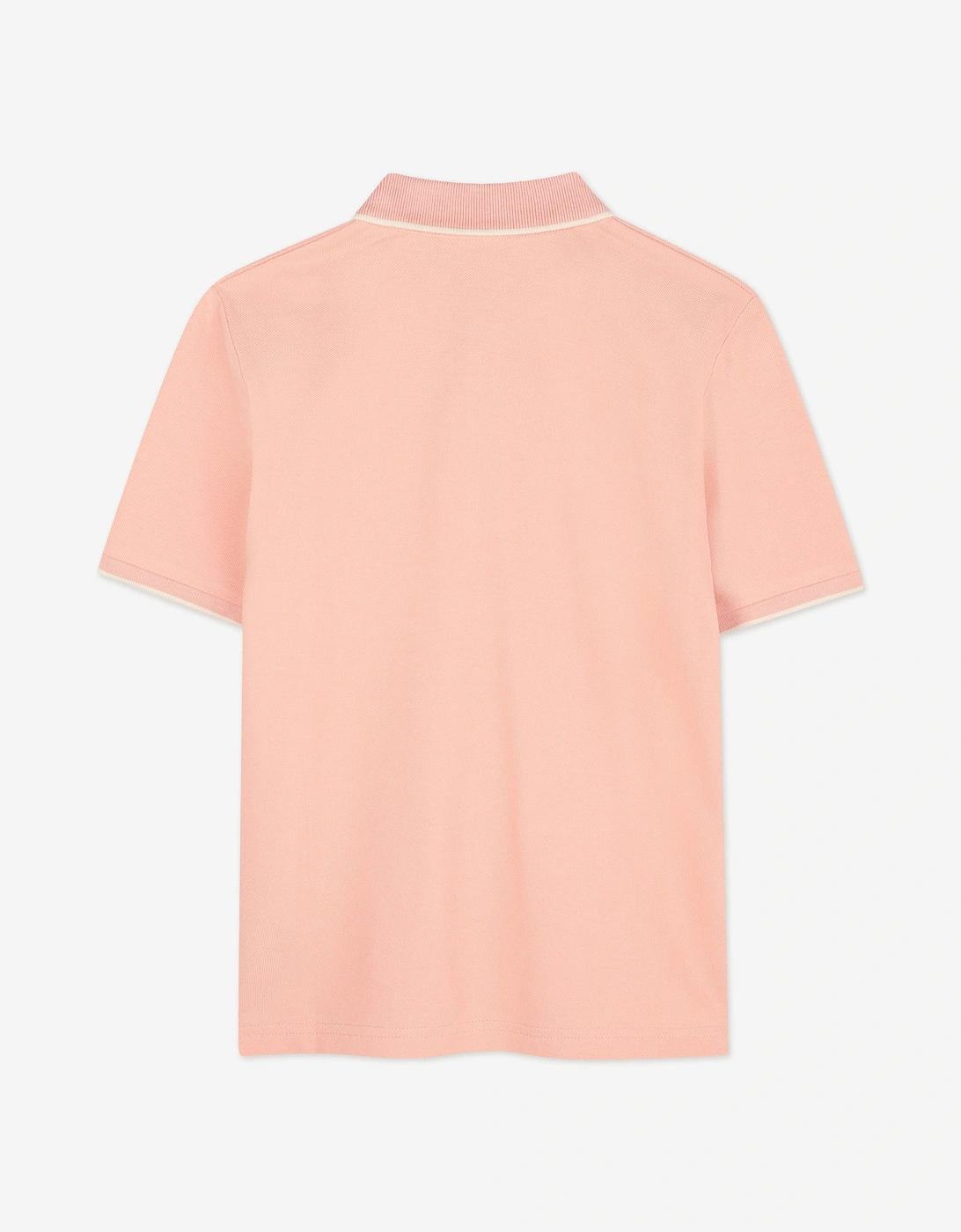 BOSS Boys Logo Print Polo Shirt in Pink