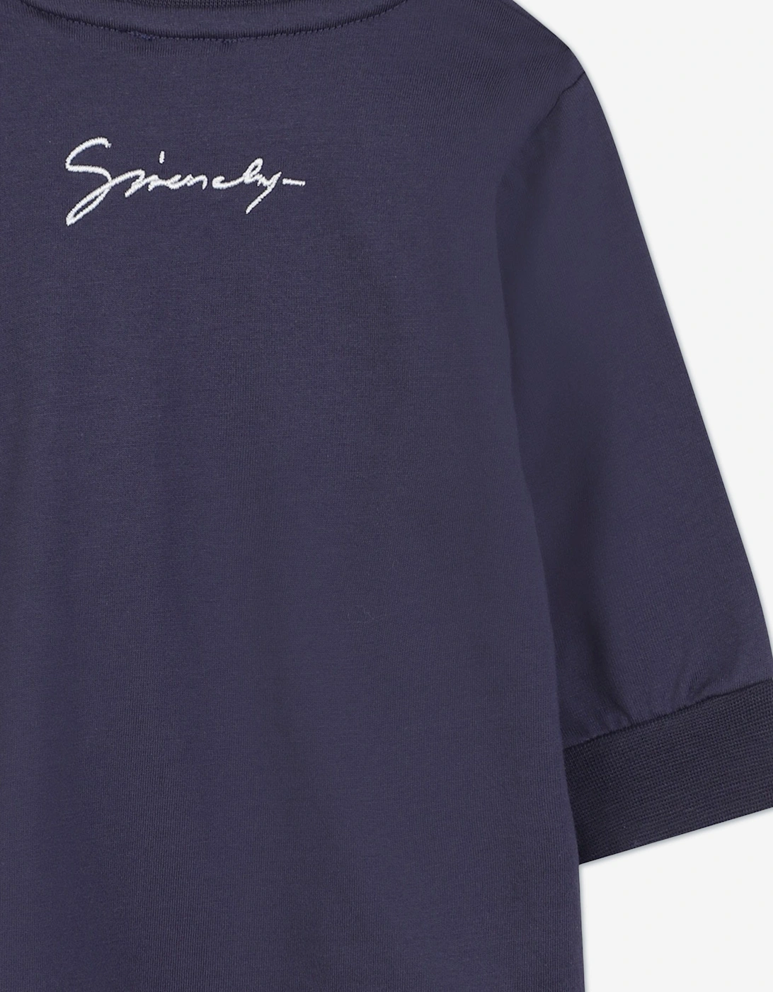 Baby Boys Long Sleeve G Logo T-Shirt in Navy