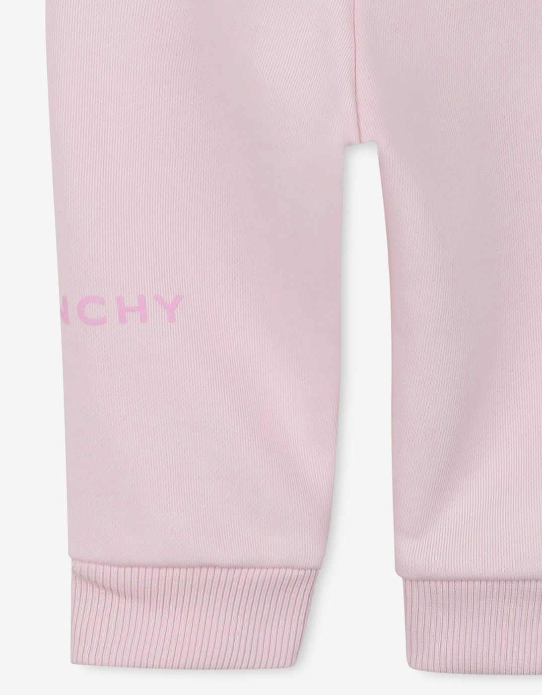Baby Girls Logo Print Joggers in Pink