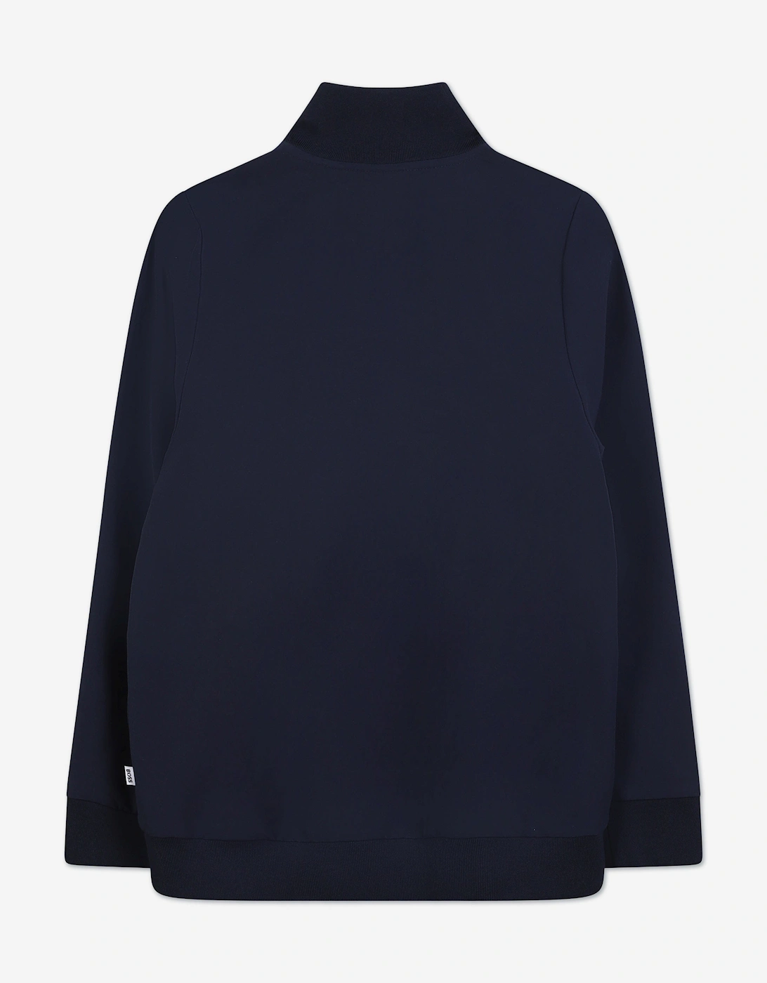 BOSS Boys Logo Track Jacket in Navy