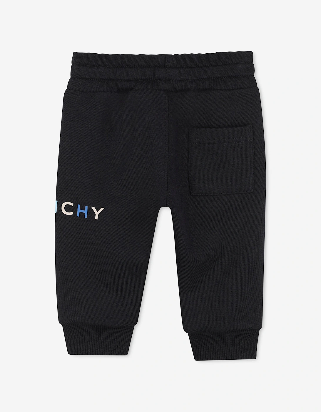 Baby Boys Logo Print Joggers in Black