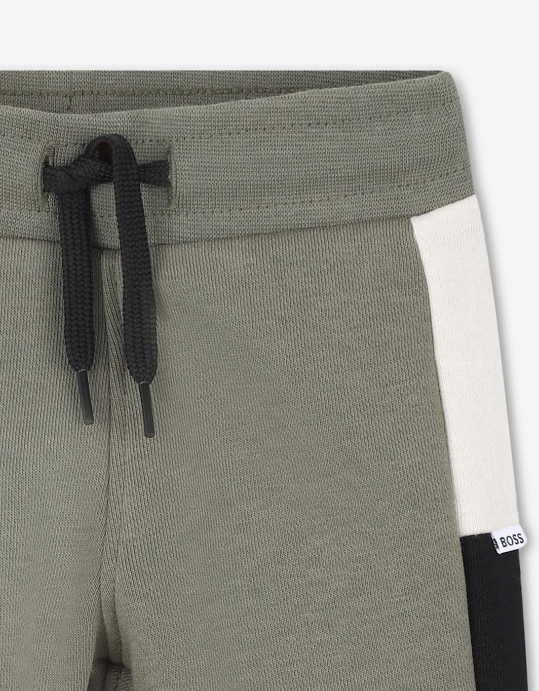 BOSS Baby Boys Logo Joggers in Green