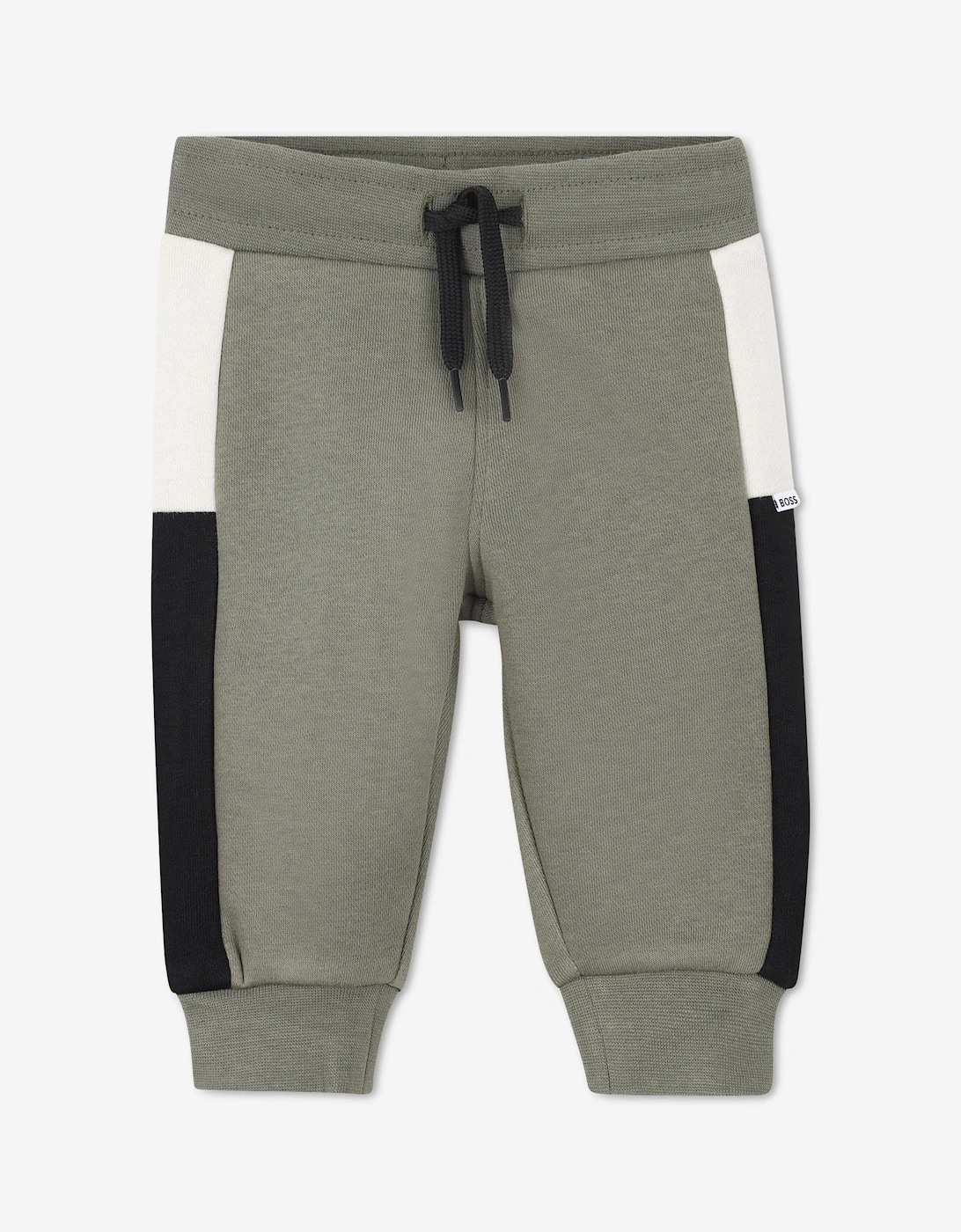 BOSS Baby Boys Logo Joggers in Green, 5 of 4